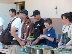 More photos from the Abrahamic Reunion Community Service at St. Joseph's Family Center